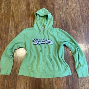 Aeropostale Y2K Vintage Green Sweatshirt Women’s XL